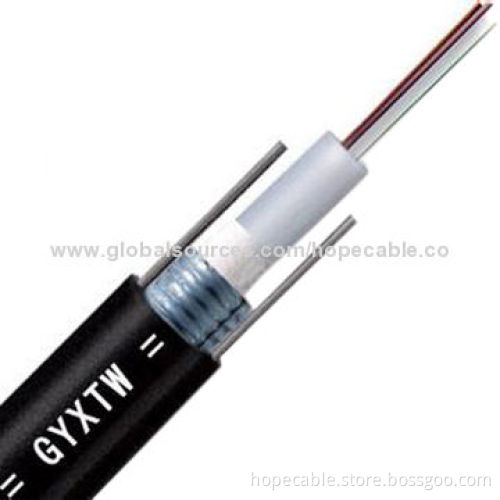 Outdoor Aerial and Duct Direct Burial Optical Fiber Cable, GYXTW